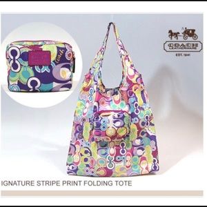 NWT Coach Waterproof Tote Bag